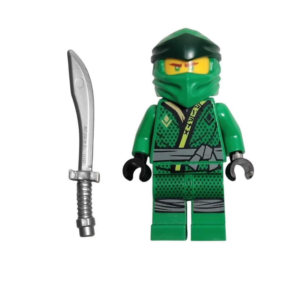 Lego Ninjago Lloyd Minifigure With Sword VG+ Pre-owned